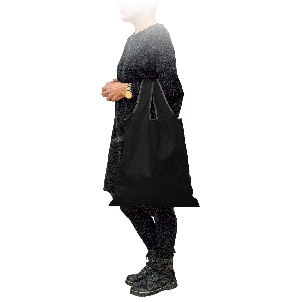 Vin Bouquet (Find It Import & Export Sl) - Wholesale Grocery/Shopping Bag - Foldable shopping bag 40x40 — Black2