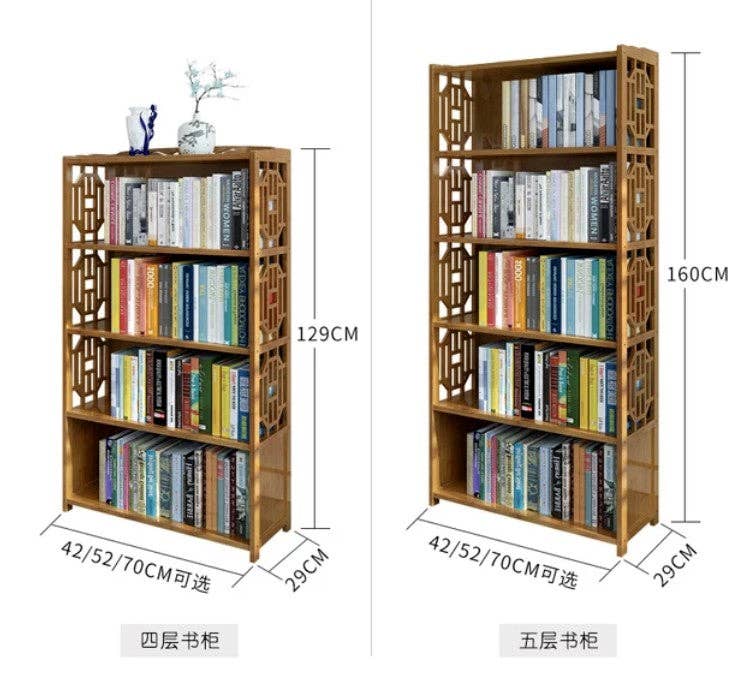 everythingbamboo – wholesale Bookcase – Bamboo Antique Style Cabinet Book Shelf Storage Choice Fantastic11