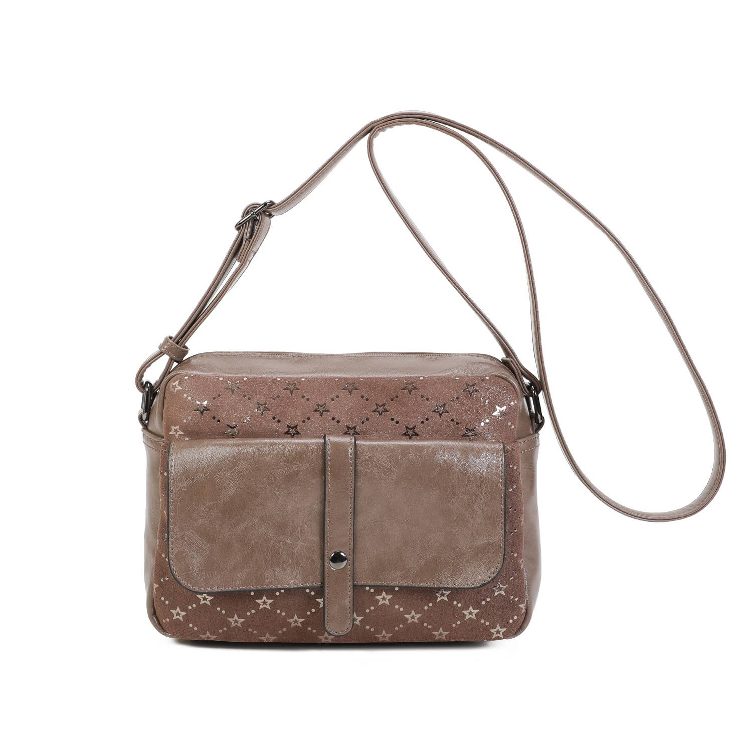 INES DELAURE – wholesale Axelremsväska – Dam – Axelväska i bi-material4