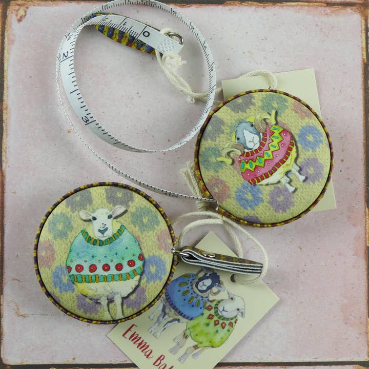 Emma Ball Ltd - Wholesale Measuring Tape - Sheep in Sweaters Tape Measure