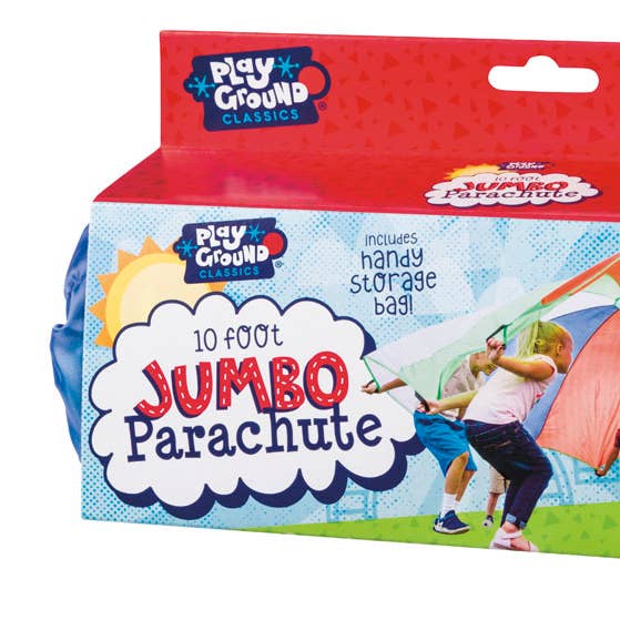 Playground Classics Toysmith 10' Jumbo Parachute for wholesale by Toysmith