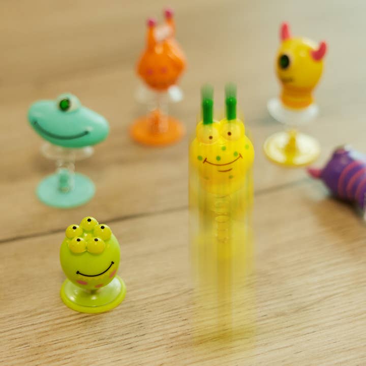 The Twiddlers - Wholesale Classic Toy - Kids - 36 Monster Spring Jump Up / Pop Up Party Toys for Kids
