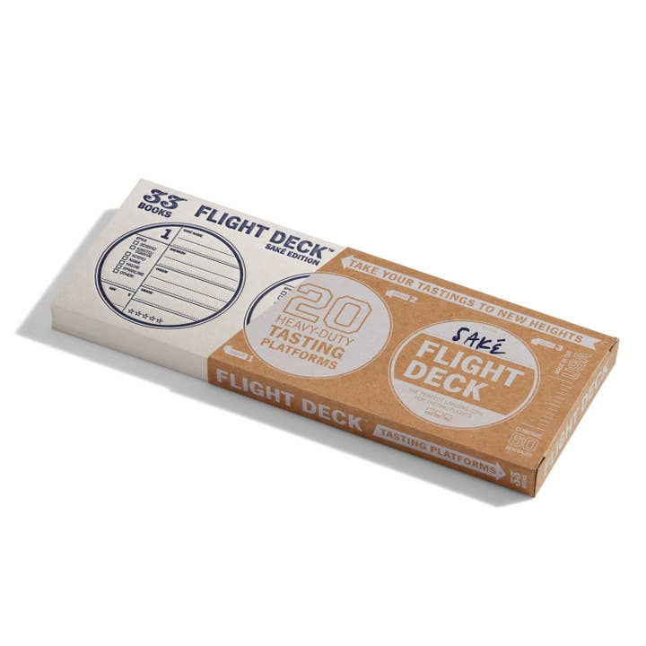 33 Books Co. - Wholesale Coasters - Sake Flight Deck | Coasters for Sake | Valentines Gifts2