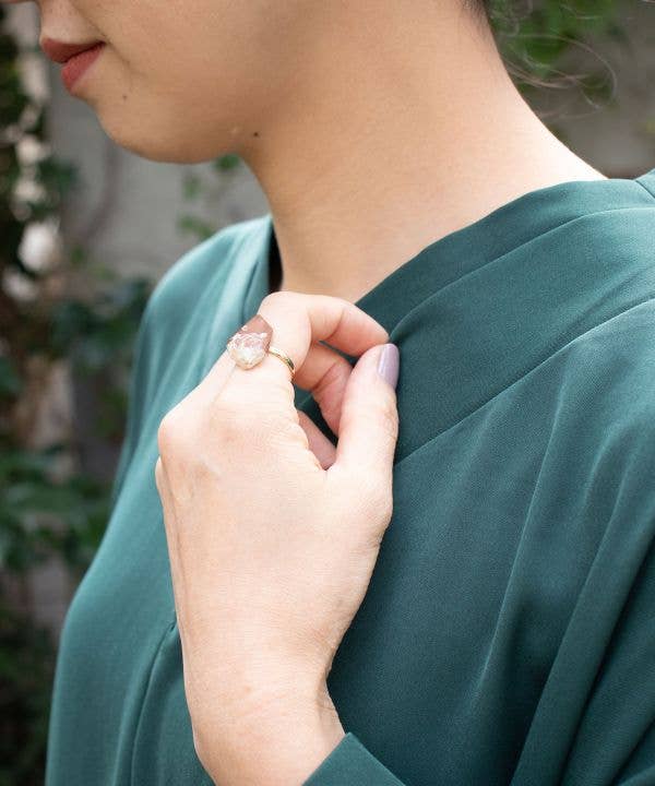 Ametsuchi by Amina Collection – wholesale Cocktail/statement ring – KINTSUGI Like Ring2