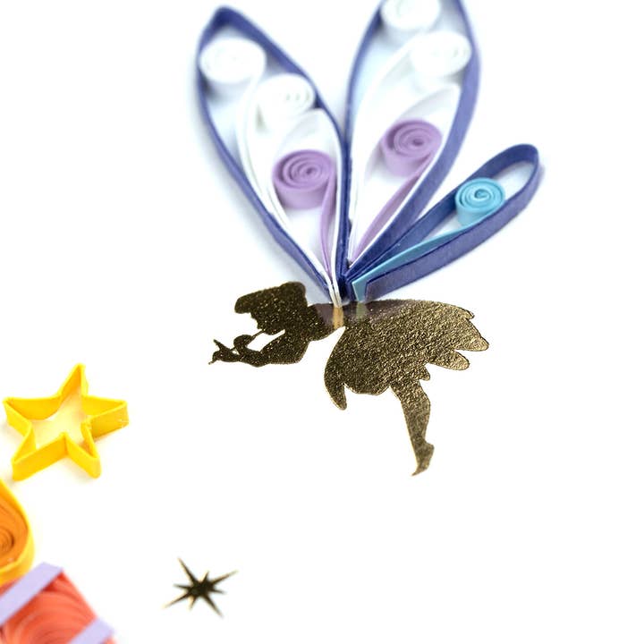 Quilling Card - Wholesale Birthday Card - Birthday Fairies2