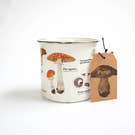 Gift Republic - Vendita all'ingrosso Tazza - Tazza smaltata con funghi2