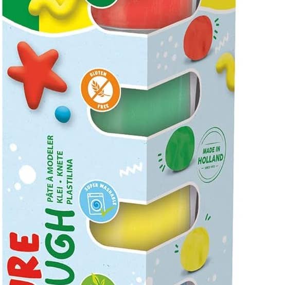 Robbie Toys Ltd – wholesale Putty/slime – Child – Feel good dough - Pure (4x90gr)0