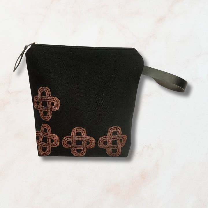 Stor herrnecessär i canvas med läderhandtag för wholesale av Raina Atelier