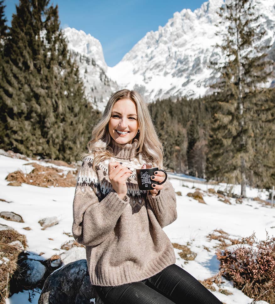 Love in a Box Chocolatier – Colher de chocolate quente por atacado – Colheres para Chocolate Quente - Chocolate Amargo - 2 colheres2