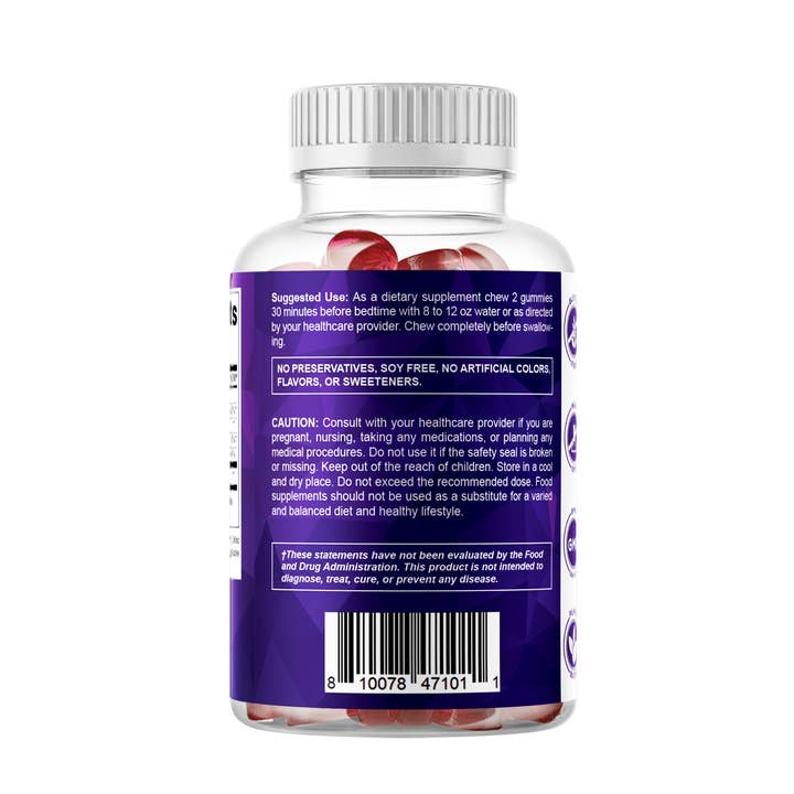 Vitamatic - Wholesale Oral Supplement/Vitamin - Vitamatic Melatonin 20mg Gummies for Adults | 60 Gummies9