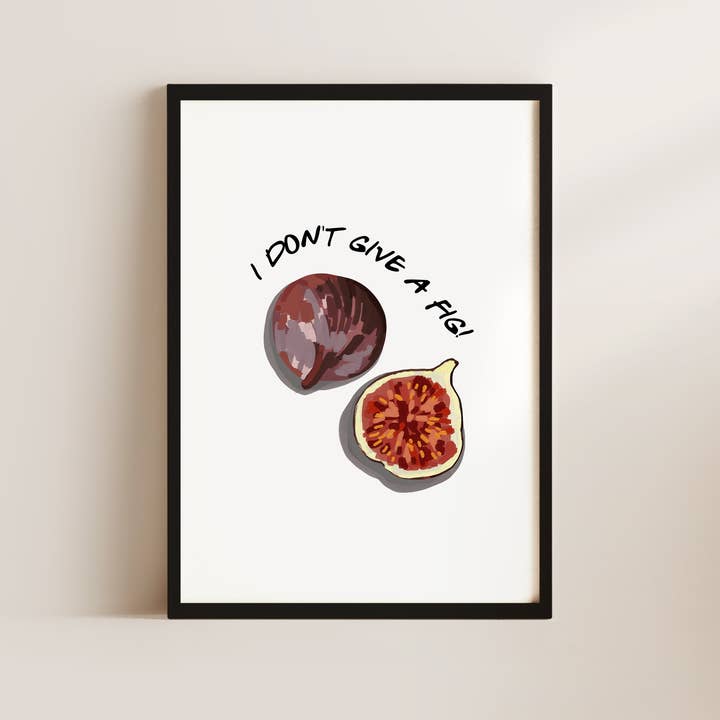 Mir ist es völlig egal Wandkunst Druck für den Großhandel von Alluvion