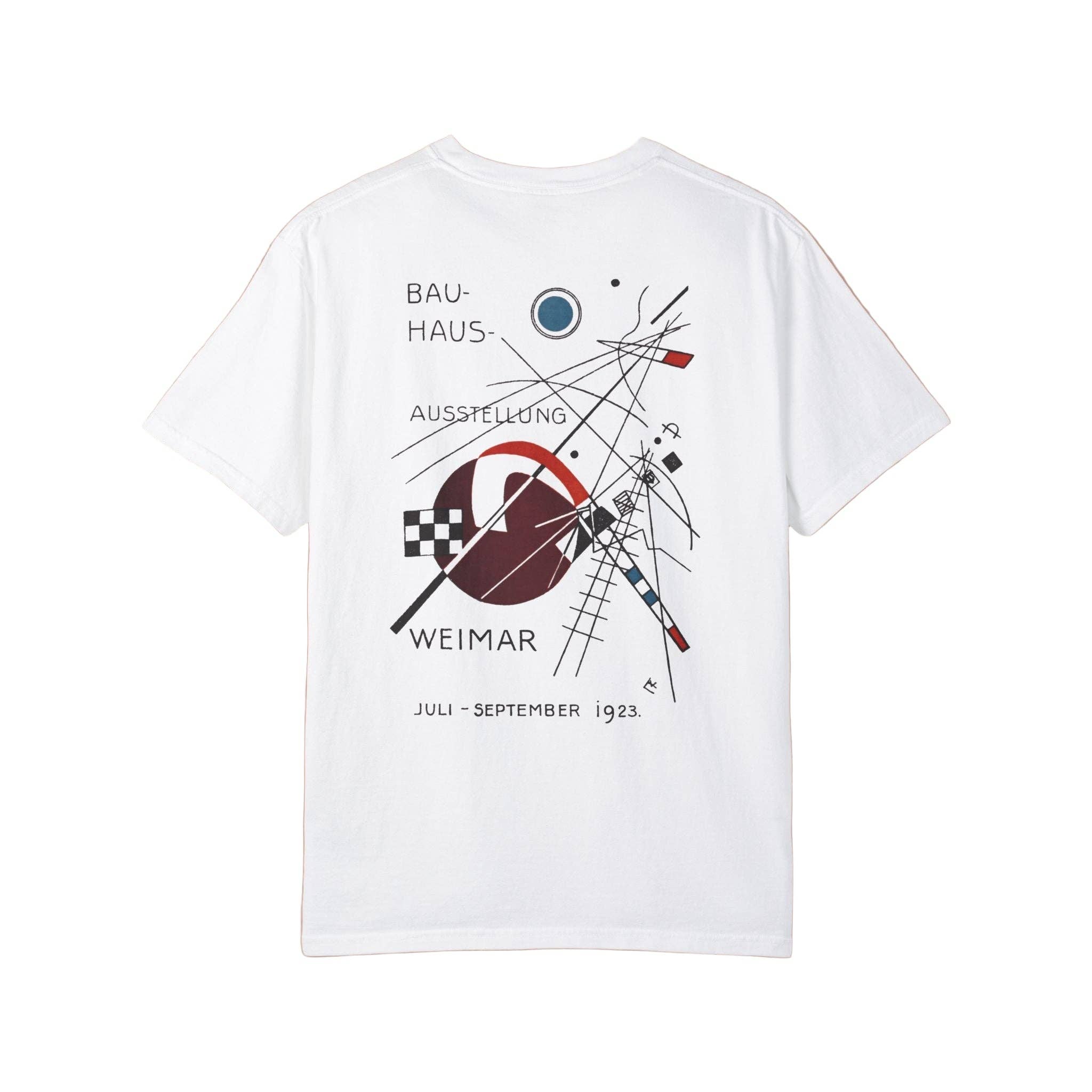 KILLER RETRO – wholesale Screen printed t-shirt – unisex – Vintage Bauhaus Vasily Kandinsky Retro Graphic Tee7