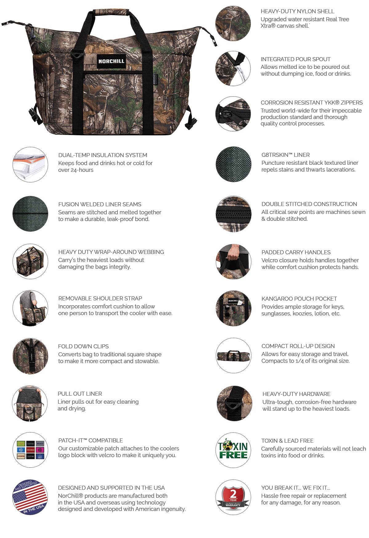 NorChill - Wholesale Koeler/koeltas - Norchill Outdoorsmen Series 48 - Koeltas voor blik11