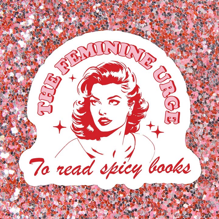 Book Bookish Bookstore Smut Waterproof Vinyl Sticker for wholesale by Stickers+ X Ashley Bexar