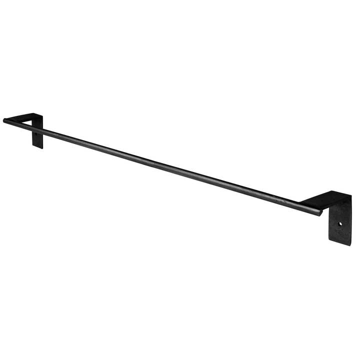 HomArt - Wholesale Towel Holder/Hanger - Beck Iron Towel Rod, Black - Lrg2
