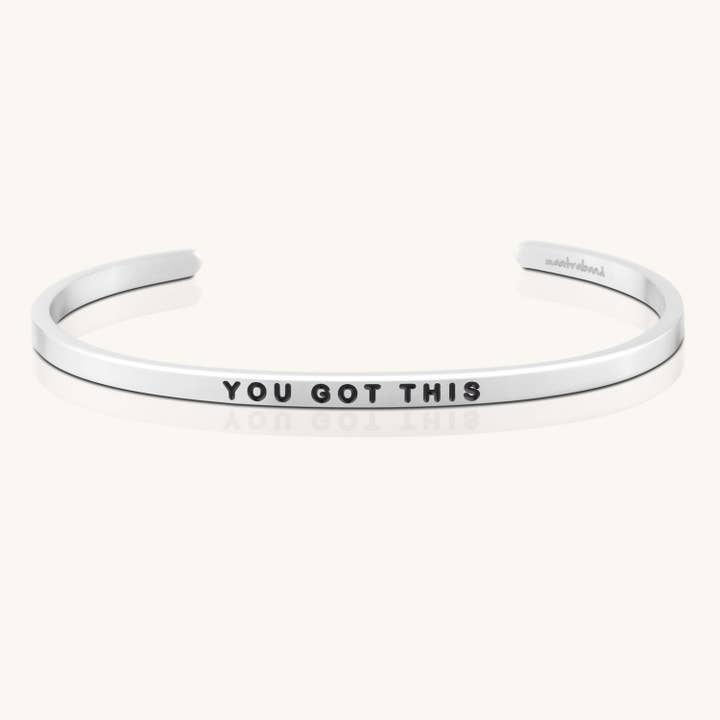 You Got This - inspirational mantraband® cuff bracelet for wholesale by MantraBand