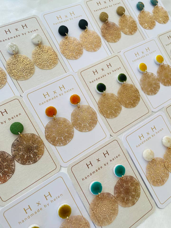 starburst dangles for wholesale by handmade by helen