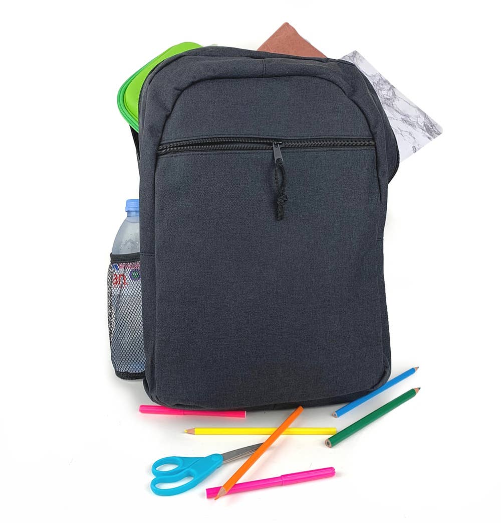 Powell Creative Products Ltd – wholesale Backpack – Unisex – Black Backpack Women Men School Work Travel Rucksack9