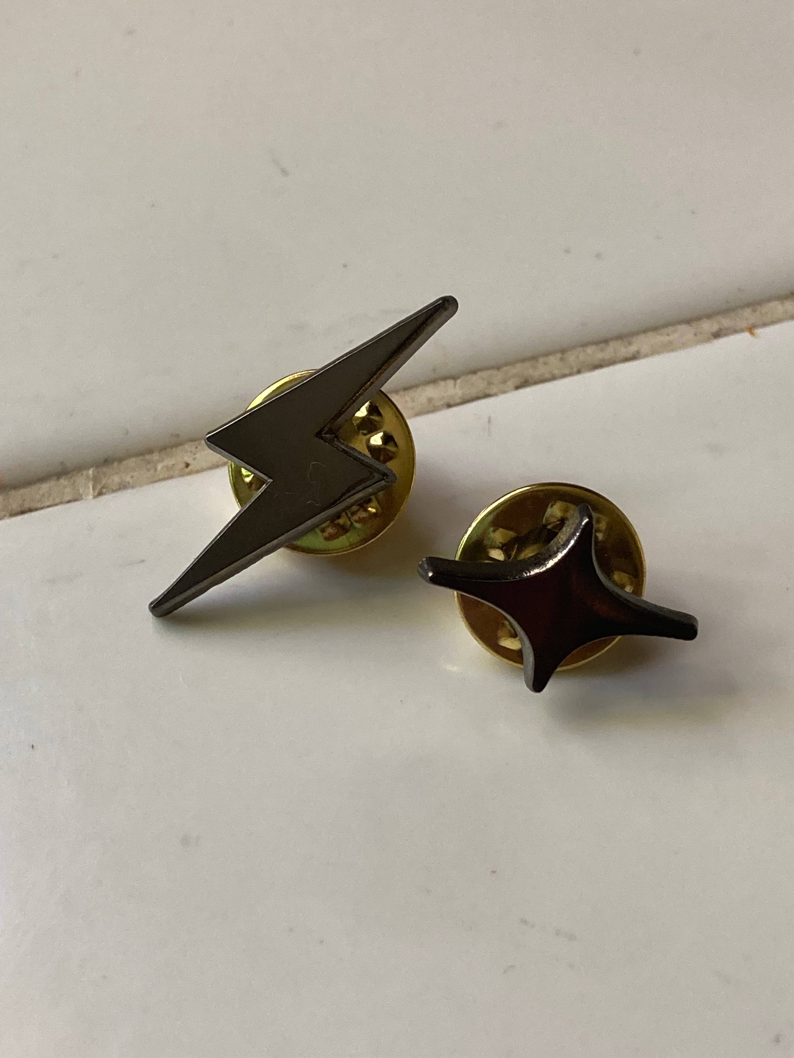 Born Rad Shop - Wholesale Lapel Pin/Button - Gunmetal Bolt Pin Limited Edition 2