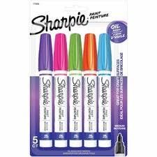 Sharpie Oil-Based Paint Marker, Medium Point, 5-Pack for wholesale by Everyday Supply Co