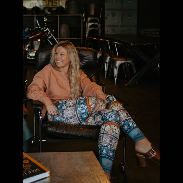 Soul Factory - Wholesale Sport-/loungelegging - Dames - Gerecycleerde yogalegging „Tribe Vibe”4