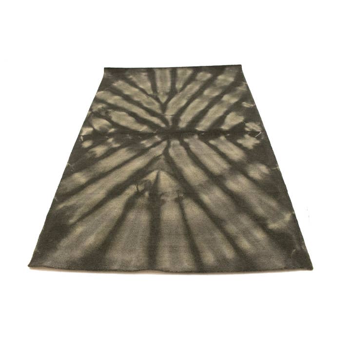 Mörkbrun Tie-Dye Geometrisk 5X8 Modern matta | Orientalisk för wholesale av Magic Rugs Inc.