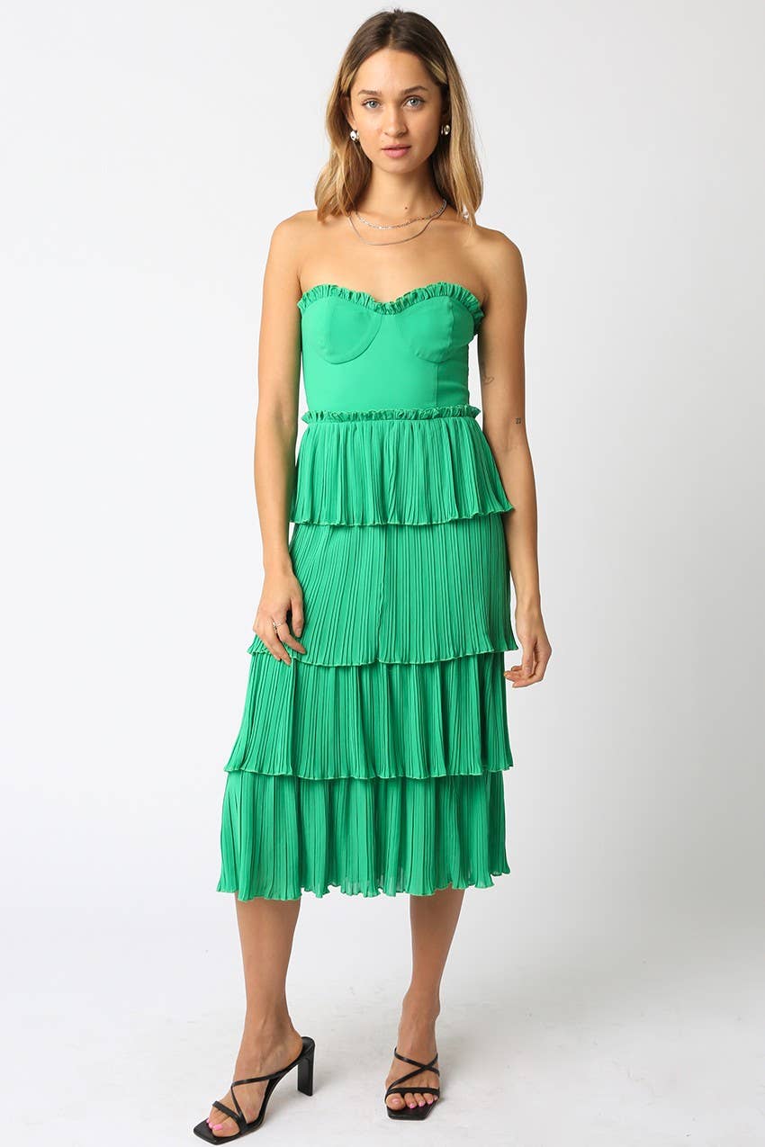 Olivaceous - Wholesale Dress - Women's - Veronica Dress8