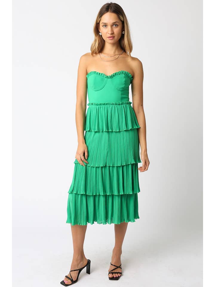 Olivaceous - Wholesale Dress - Women's - Veronica Dress8