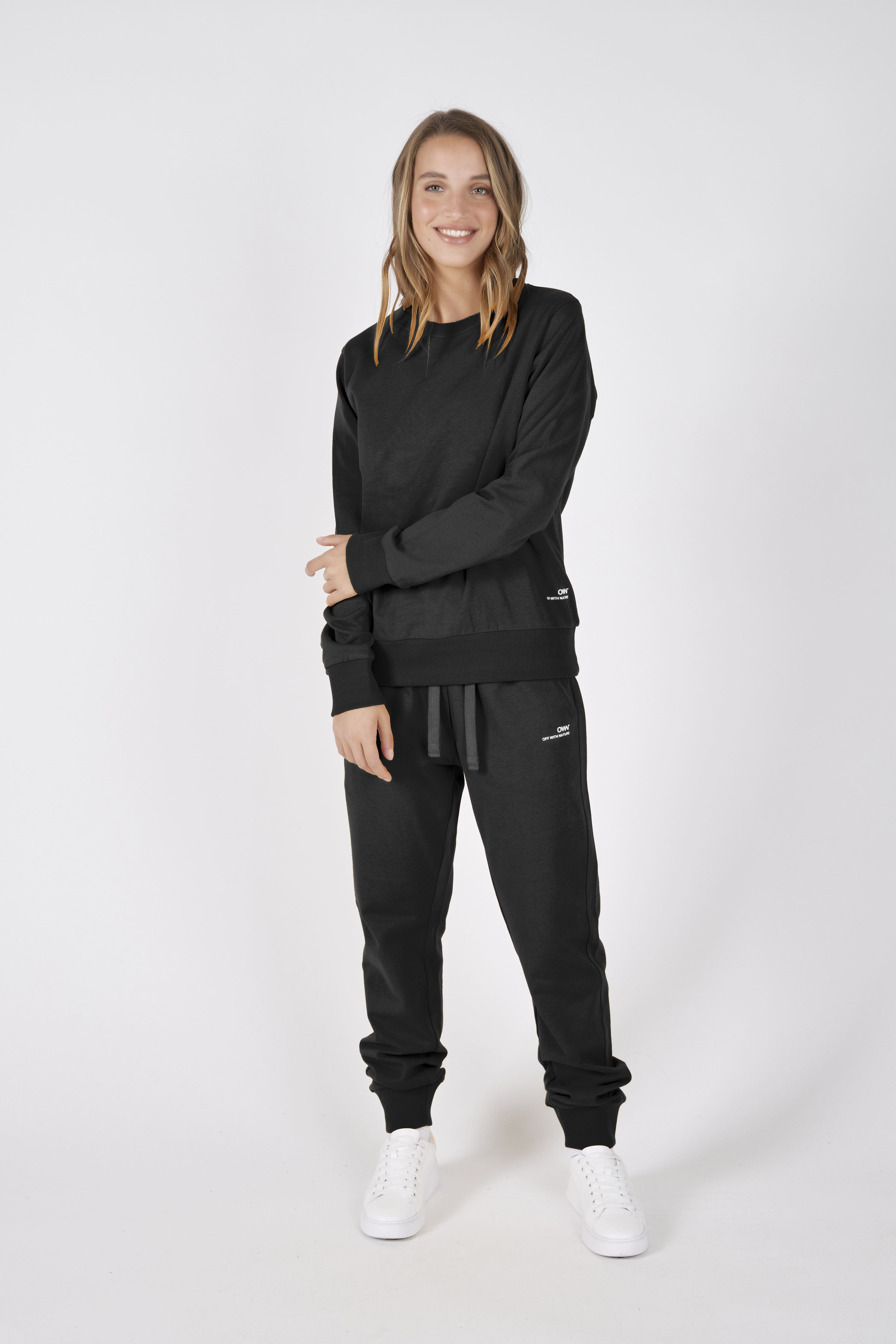 OWN OFF WITH NATURE - Wholesale Lounge Set - Women's - Crewneck Fleece Sweatshirt Set + Fleece Joggers25