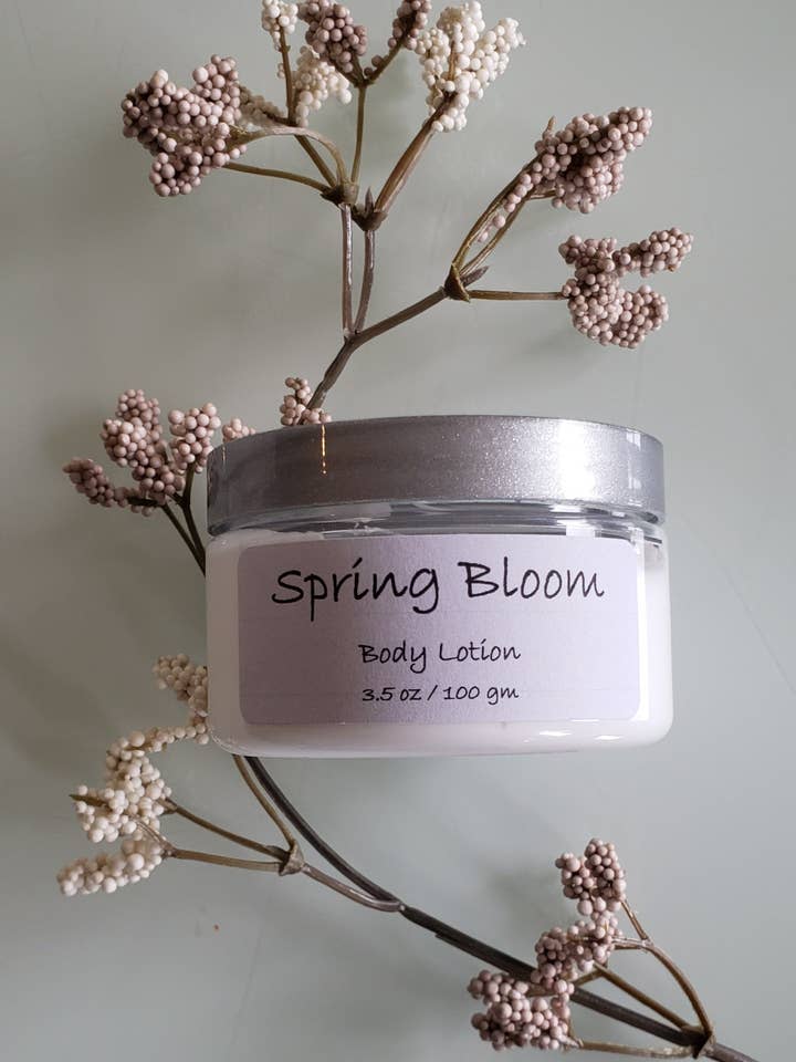 Spring Bloom Body Lotion - 3.5 oz / 100 gm for wholesale by Pink Peppercorn