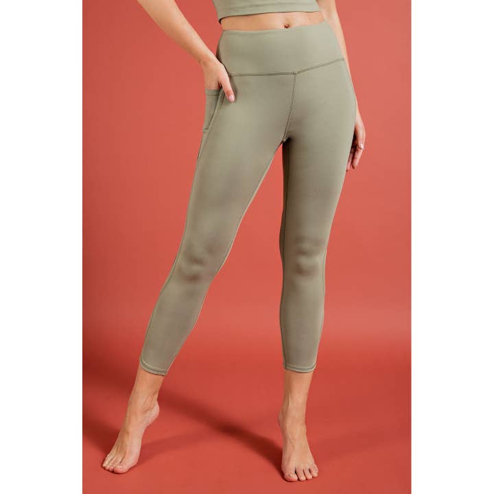Rae Mode - Wholesale Athletic/Lounge Leggings - Women's - BUTTER HIGH RISE CROPPED YOGA LEGGINGS19