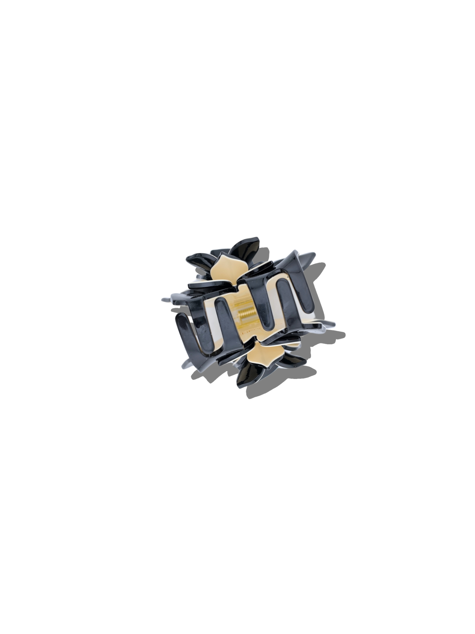 Solar Eclipse - Wholesale Hair Clip - Women's - Hand-painted Origami Magnolia Flower Hair Clip12