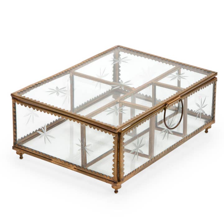 Ten Thousand Villages - Wholesale Jewelry Box/Organizer - Sweet Star Box (LG)