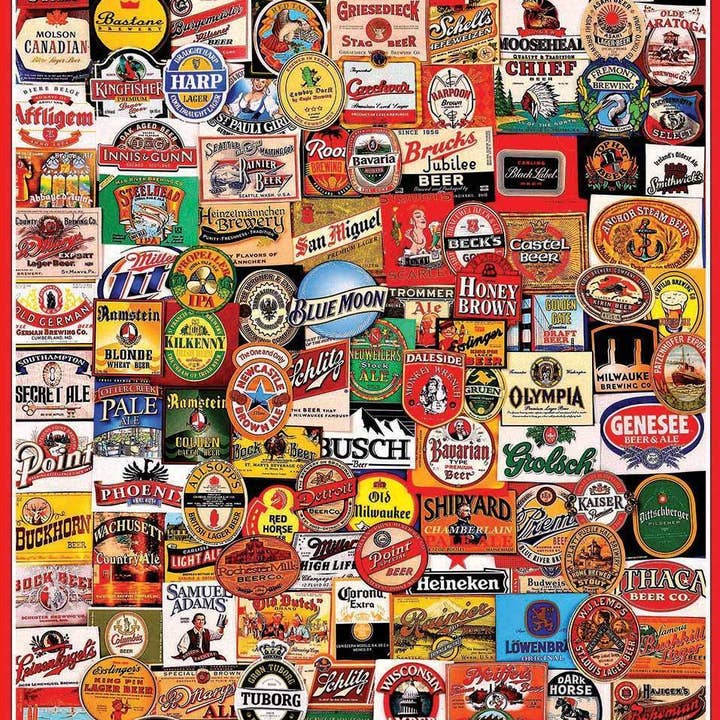 White Mountain Puzzles - Wholesale Puzzle - Adult - Cheers! (861pz) - 1000 Piece Jigsaw Puzzle