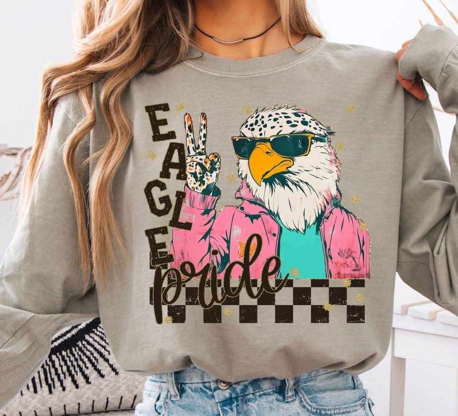 The Lyrical Spirit, LLC - Wholesale T-Shirt (Graphic) - Women's - School Spirit Mascot Pride Sandstone LS CC T-Shirt 2