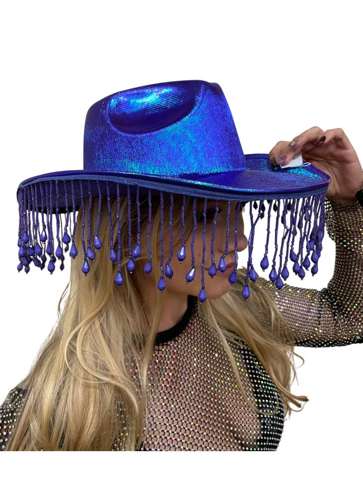 Chapeau Cowboy Violet en vente B2B pour votre magasin – Faire France