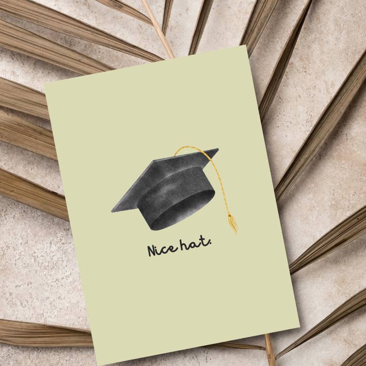 Schöner Hut | Abschlusskarte für den Großhandel von JoeyPrints