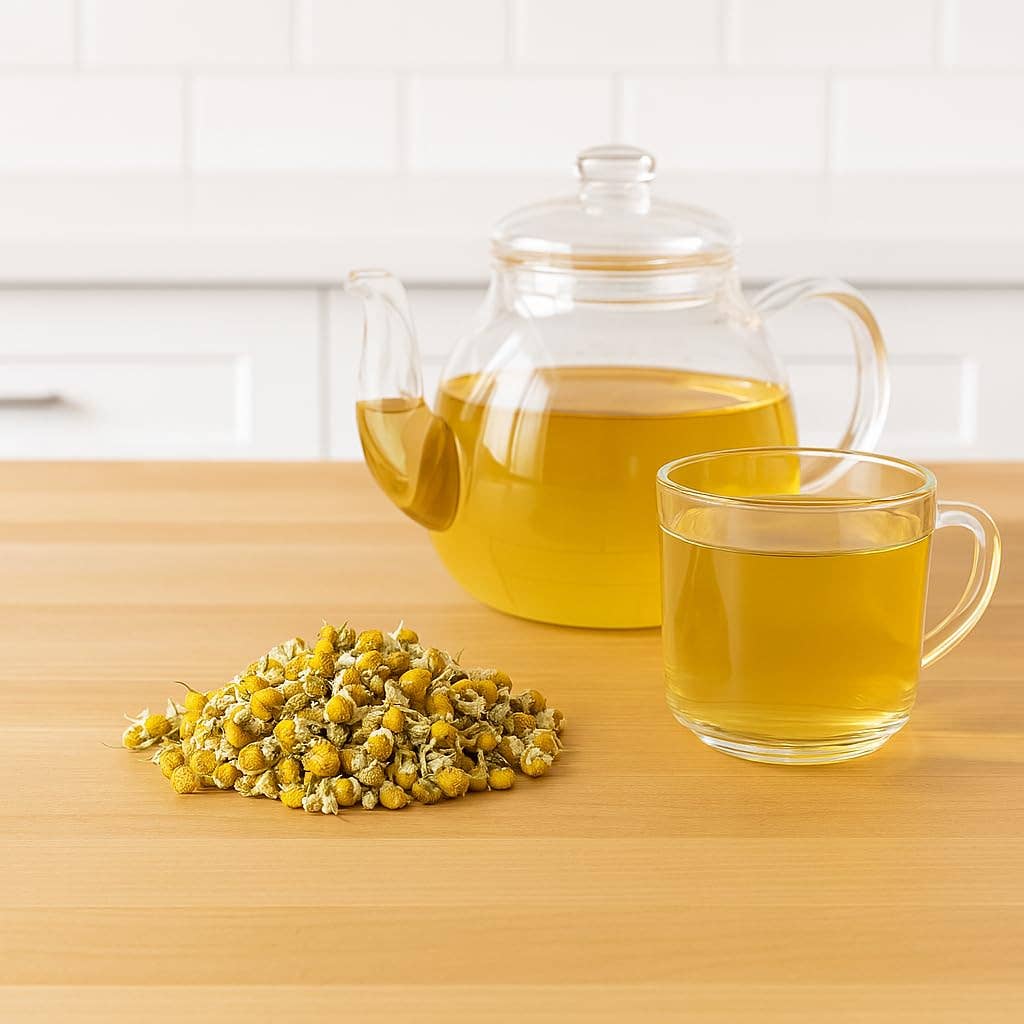 Biomatea - Wholesale Loose Tea - Chamomile flowers, 100 g dried chamomile tea, chamomile flower tea6