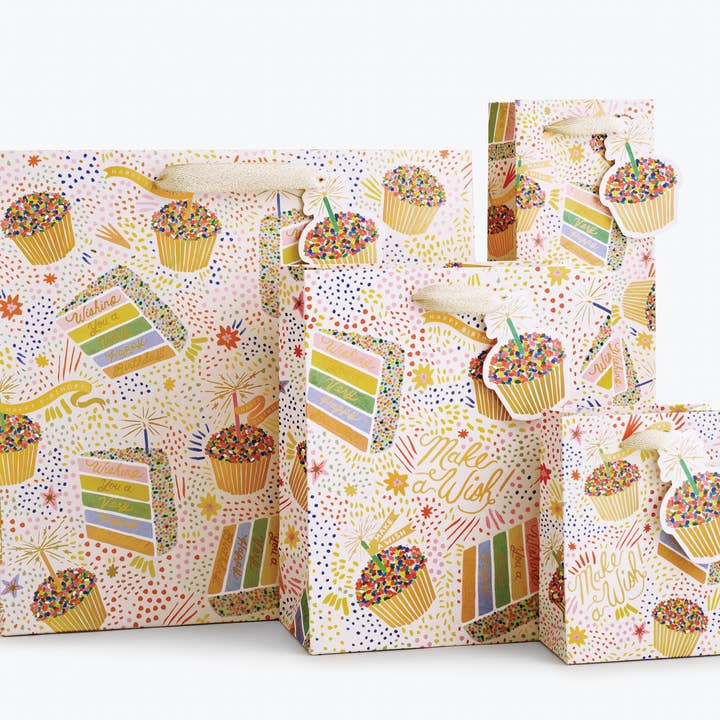 Birthday Cake Gift Bag for wholesale by Rifle Paper Co.