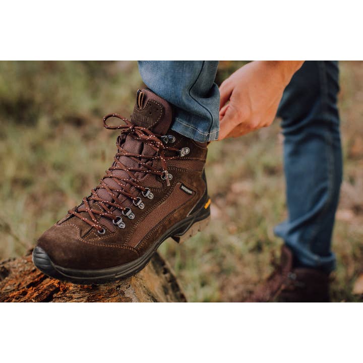 Braun GUGGEN MOUNTAIN B-Ware HPM51 Unisex Wanderschuhe Bergschuhe Wasserdicht for wholesale on Faire9