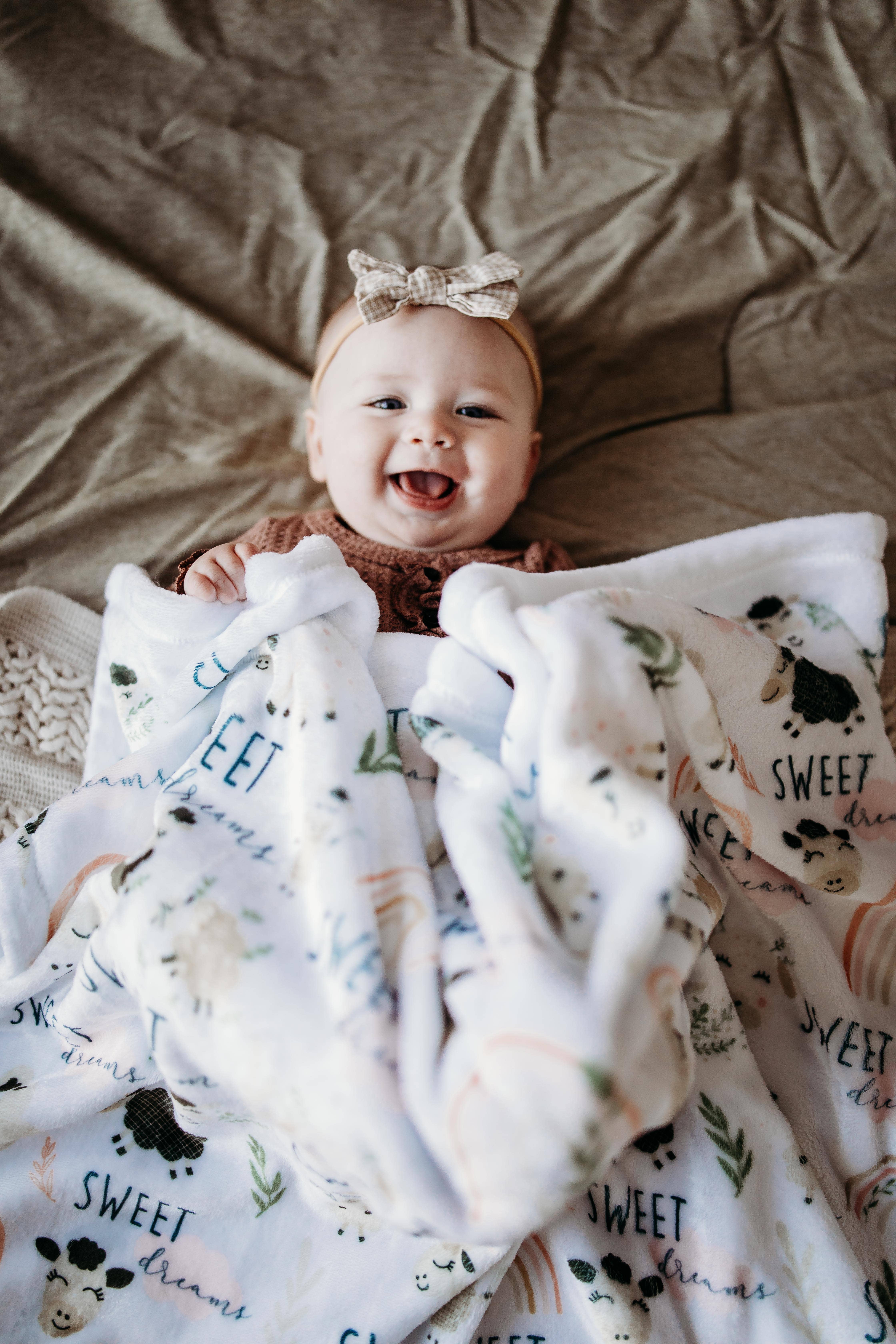 Grow With Me Baby Co - Wholesale Bedding Blanket - Kids & Baby - Baby Blanket, Fleece Baby Blanket 2