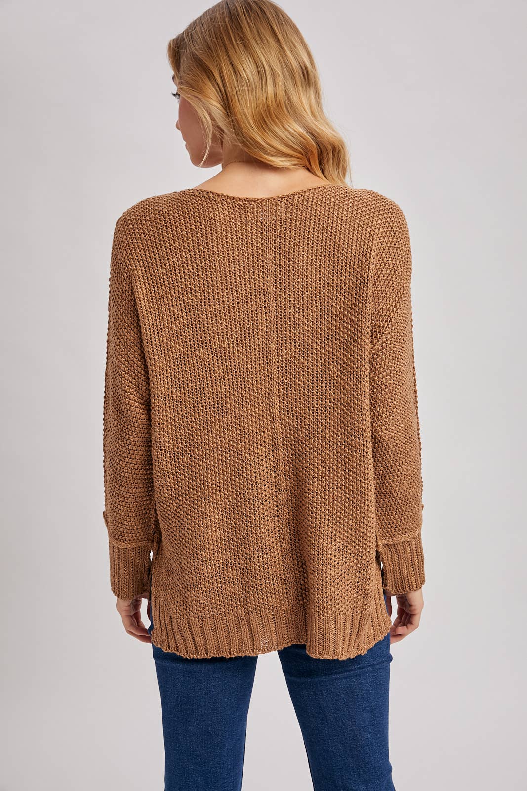 Bluivy - Wholesale Knit Sweater - Women's - REVERSE SEAM LOOSE FIT SWEATER14