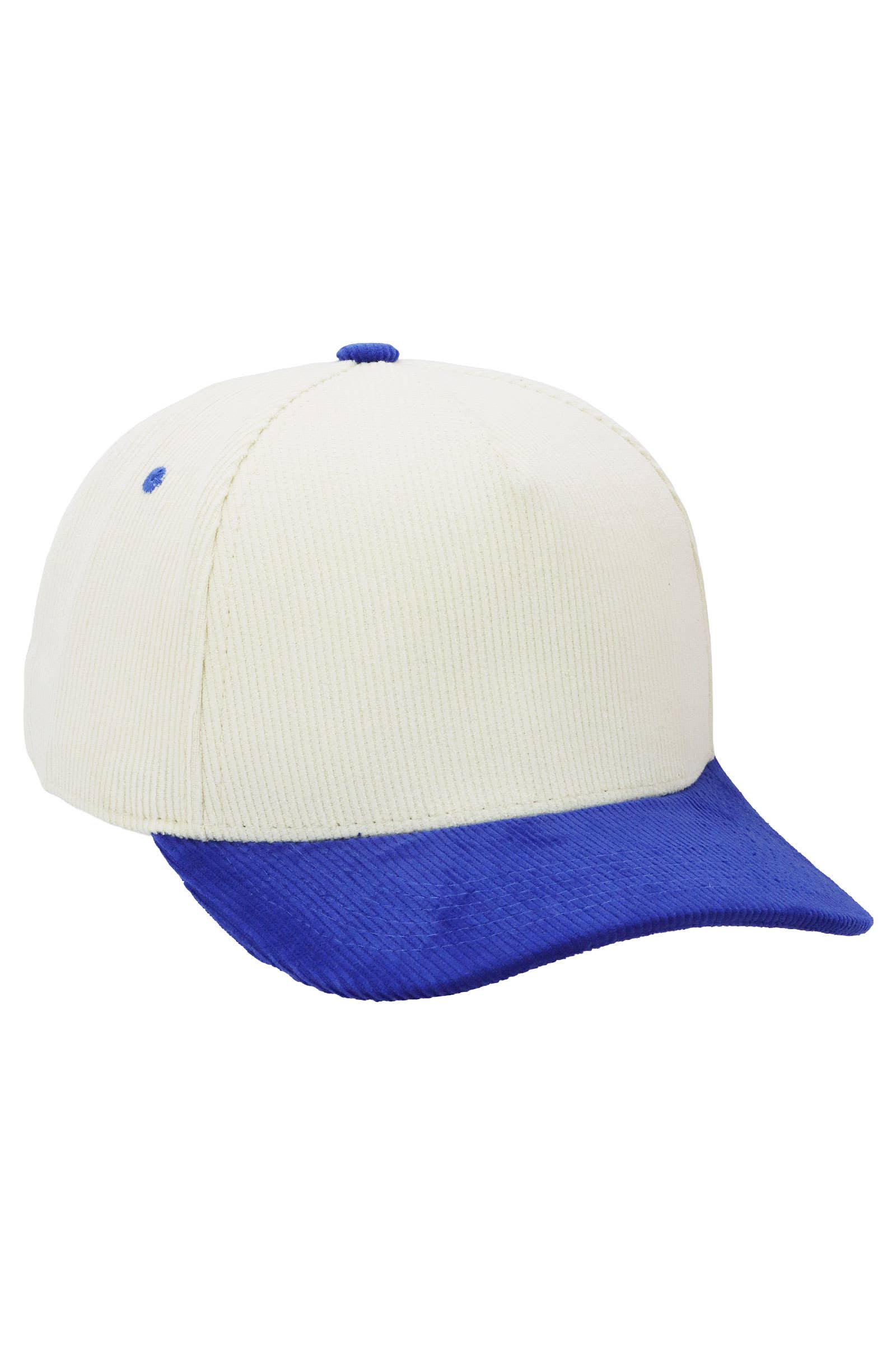 Cap Zone – wholesale Baseballkeps - Unisex – Manchesterskeps i två toner med fem paneler3