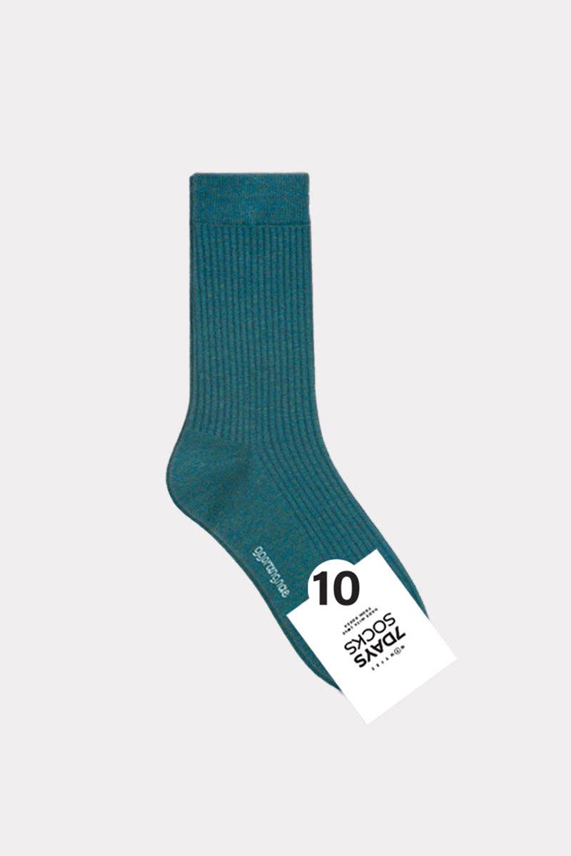 7DAYSSOCKS - Venta al por mayor Calcetines - Mujer - Calcetines con pliegues altos y cuello redondo para mujer7