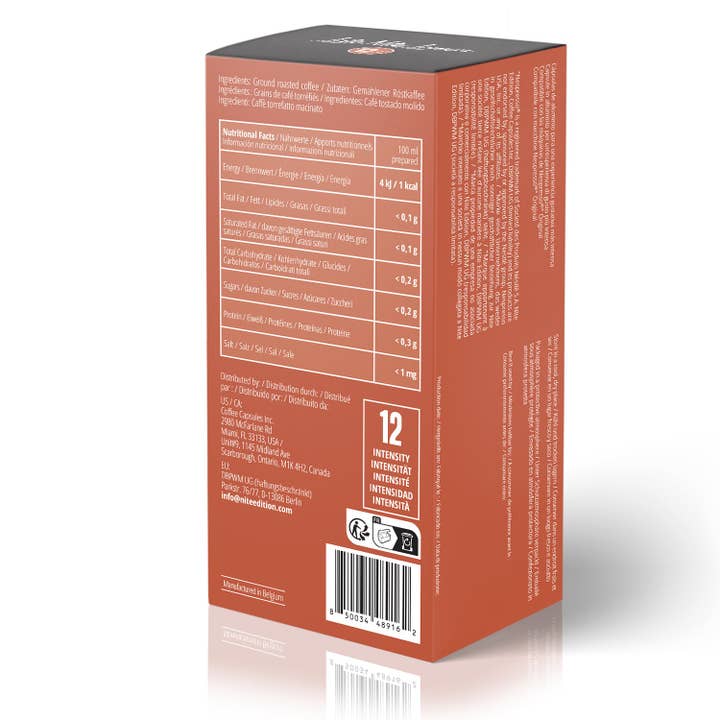 gourmesso - Wholesale Coffee Pods - 100 Espresso Pods for Nespresso Original Machines | Int 122