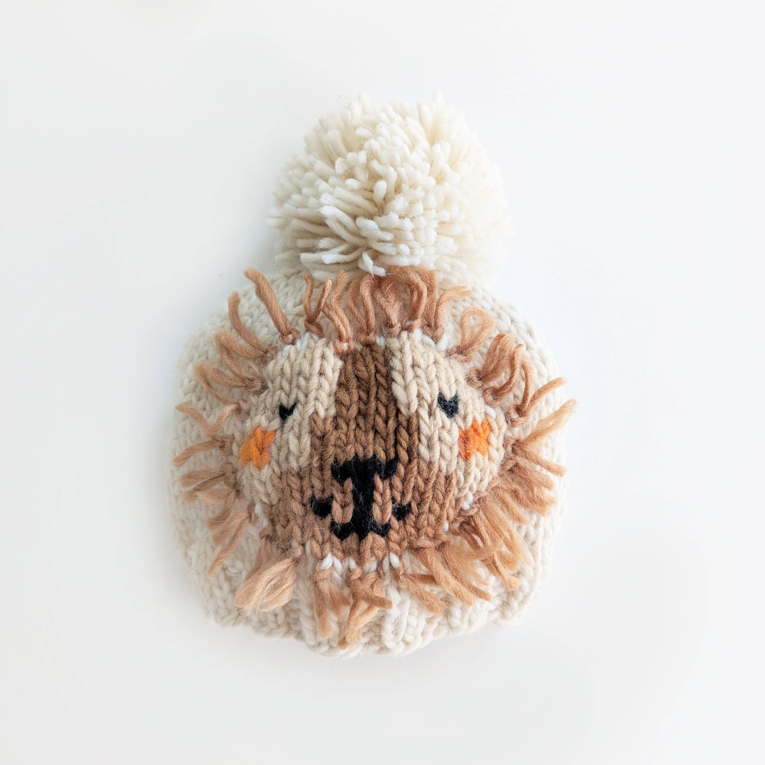 Huggalugs - Wholesale Beanie - Kids - Lion Beanie Hat for Baby & Kids0