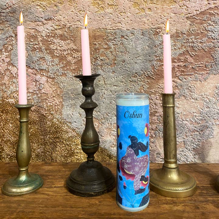 Snakes for Hair - Wholesale Votive Candle - "Oshun" Soy Ritual Candle1