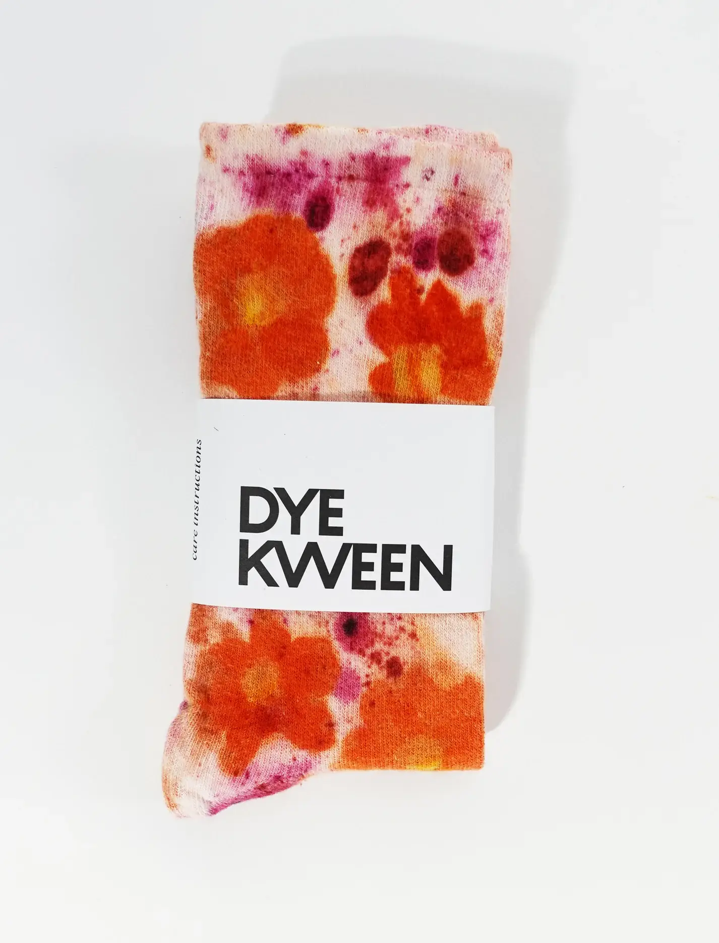 DYE KWEEN - Wholesale Socks - Women's - Flower Power Cotton Crew Sock10