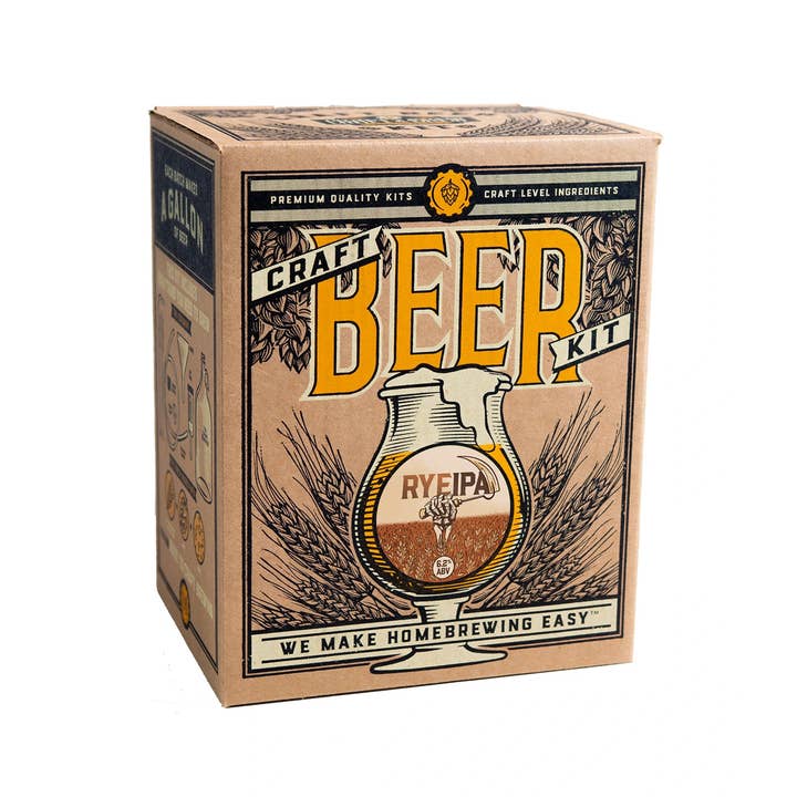 Craft a Brew - Venta al por mayor Kits de cerveza/alcohol de elaboración propia - Kit para hacer cerveza IPA de centeno2