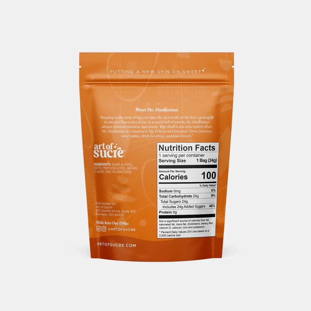 Art of Sucre - Vendita all'ingrosso Zucchero filato - Zucchero filato gourmet aromatizzato a Manhattan2